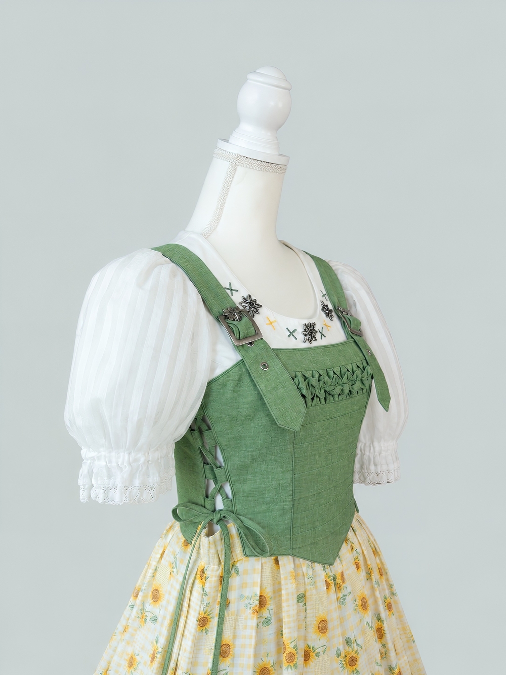 Vintage Women's Dirndl Costume, Festival, Trachten, Cottagecore